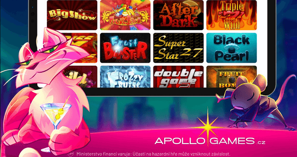 Nejlepší automaty v casinu Apollo Games