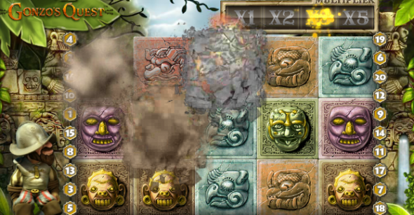 Gonzo's Quest - hra s vybuchujícími symboly
