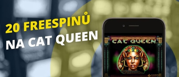 Fortuna Vegas casino: 20 free spinů na automat Cat Queen