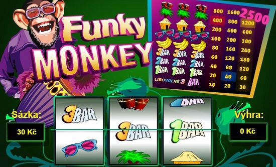Hrací automat - Funky Monkey
