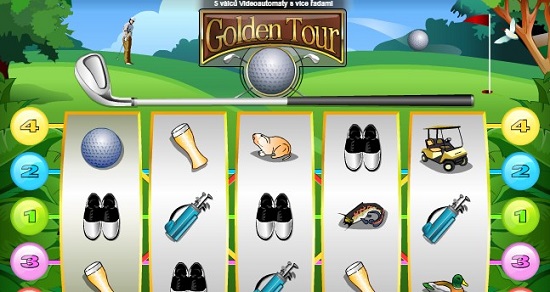 Hrací automat - Golden Tour