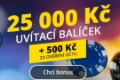 Fortuna Casino - 500 Kč na ruku a bonus 25 000!