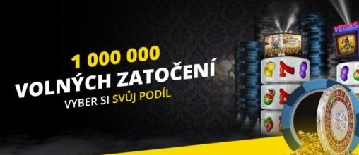 Fortuna rozdává 1 000 000 volných zatočení