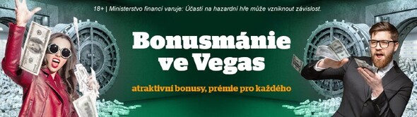 Užij si BONUSMÁNII ve Vegas i v roce 2022