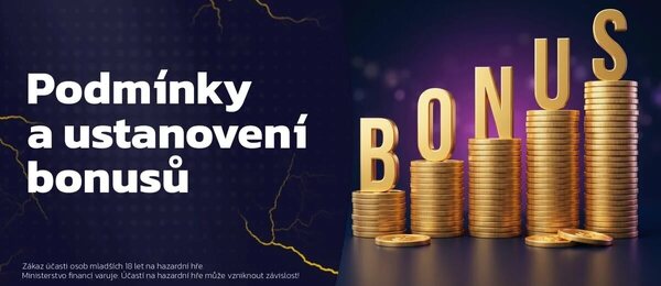 Podmínky a ustanovení bonusů provozovatelů hazardních her.