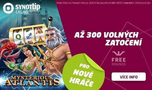 Využijte nové akce u SYNOT TIPu