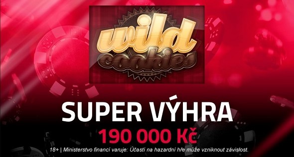 Výhra na e-gaming automatu Wild Cookies