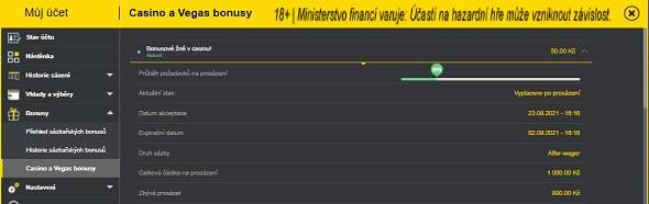 Průběh bonusových žní na Fortuně