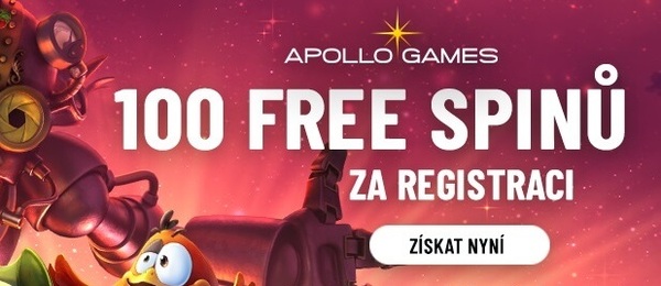Free spiny za registraci u Apollo casina