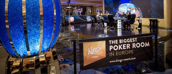 Poker room v King's Resort je největší v Evropě