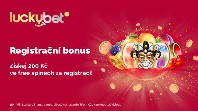 LuckyBet free spiny za registraci