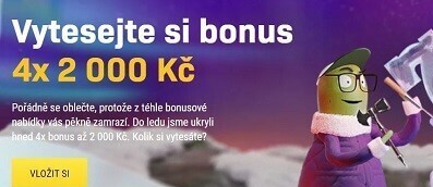 Získejte až 4x 2000 Kč s novým bonusem od Sazka Her