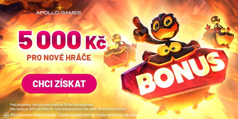 Vkladový bonus Apollo Games casino