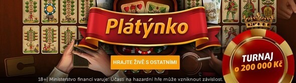 Turnaj o 200 000 Kč v legendární hře Plátýnko čeká v online casinu Vegas.