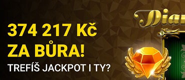 Fortuna: V diamantové říši padl statisícový zlatý jackpot Adell