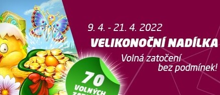 Získejte s Velikonoční nadílkou od SYNOT TIPu až 70 volných zatočení