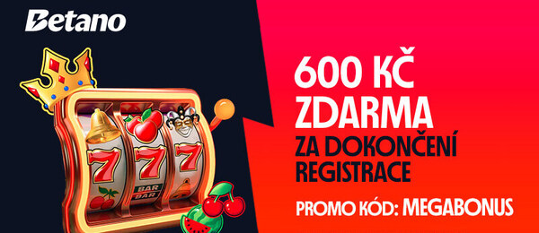 Betano kód MEGABONUS pro nové hráče