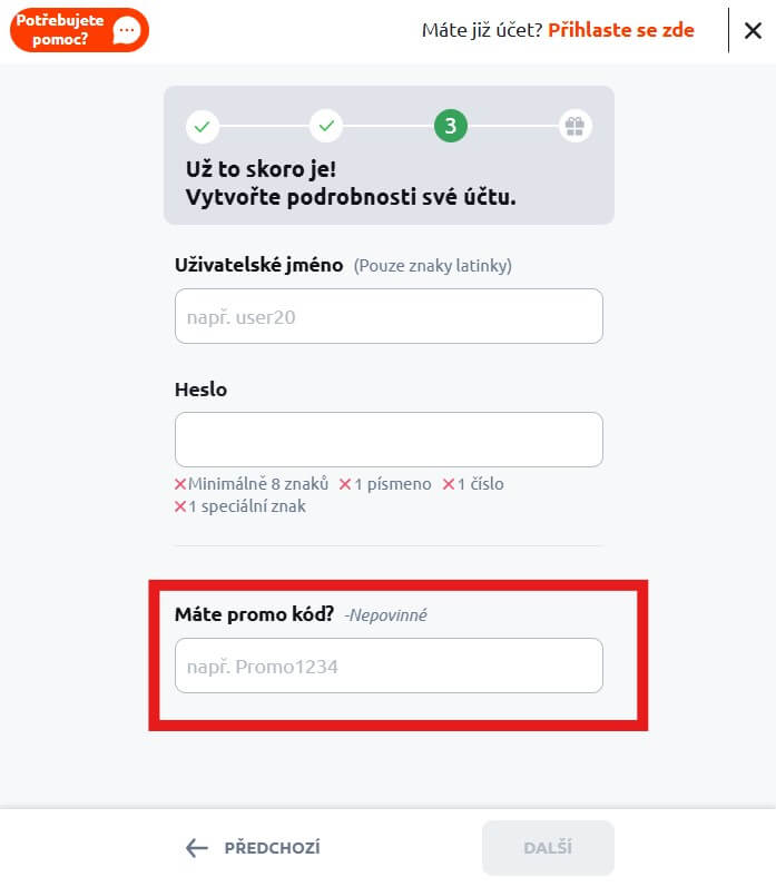 Betano promo kód