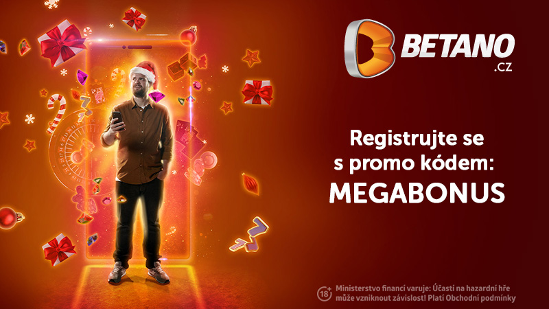 Využijte při registraci promo kód MEGABONUS