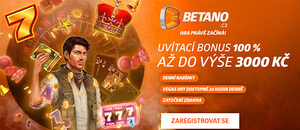 Casino Betano bonusy a promo kódy v Česku