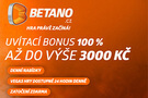Casino Betano bonusy a promo kódy v Česku