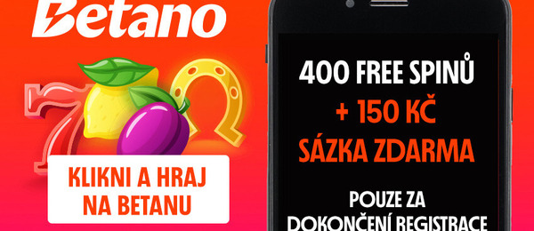 Betano registrační bonus