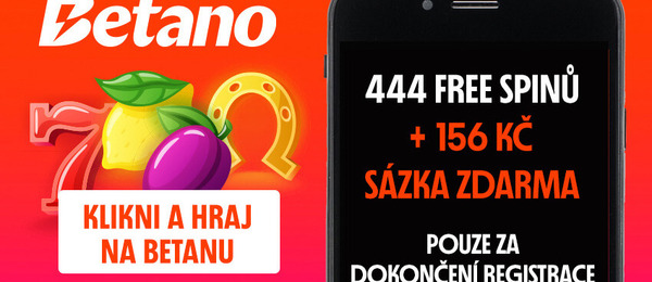 Registrační bonus Betano