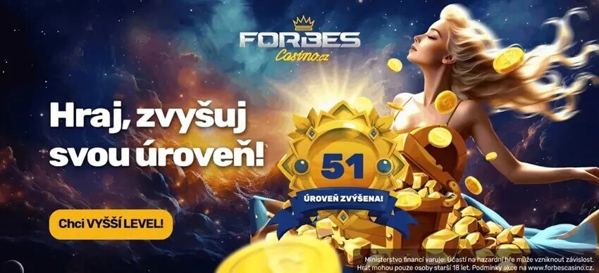 Forbes casino: levelovací systém