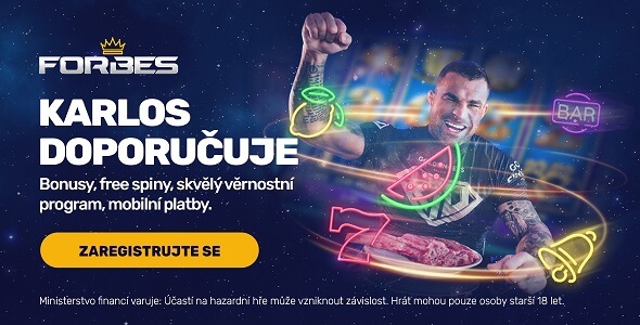 Forbes casino - nové české online casino