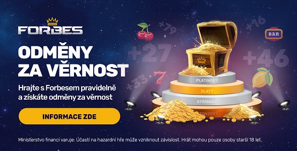 Získejte ve Forbes casinu odměny za věrnost