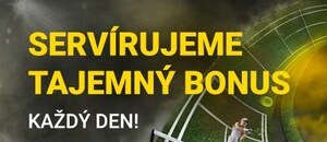 Fortuna servíruje každý den tajemný bonus - Vyzvedněte si jej.