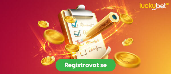 V LuckyBet casinu se můžete registrovat ZDE