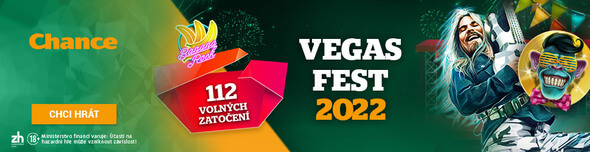Vegasfest 2022 u Chance: free spiny na automatech