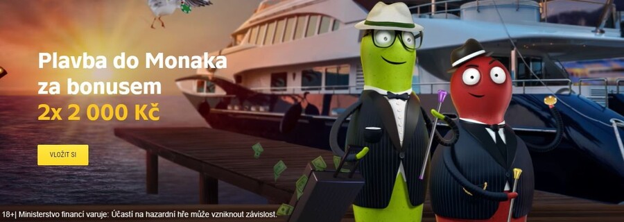 Bonus až 2x 2000&nbsp;Kč v&nbsp;casinu Sazka Hry