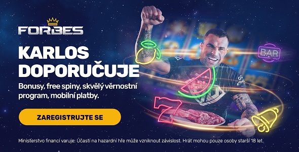 Forbes casino - vklad a výběr peněz z herního účtu