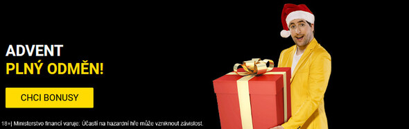 Adventní kalendář u Fortuny - bonus zdarma každý den