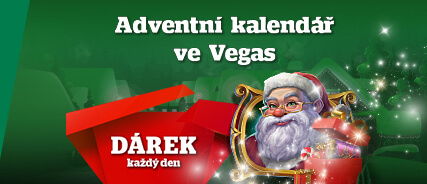 Adventní kalendář s bonusy v casinu Chance Vegas