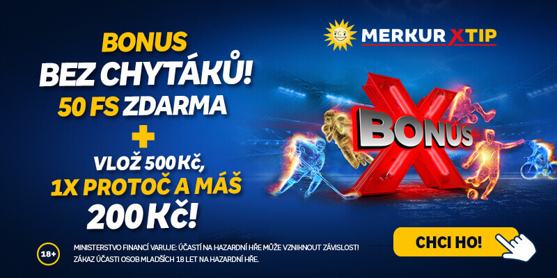 Registrační bonus od MerkurXtipu