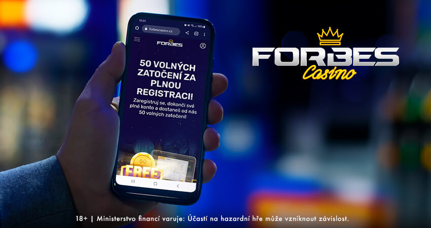 Získejte u casina Forbes 50 free spinů bez vkladu