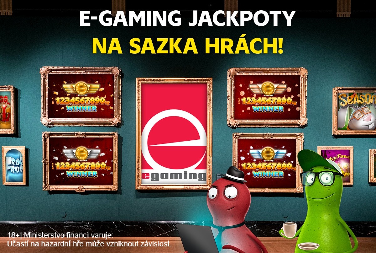 Nové e-gaming jackpoty u Sazka Her