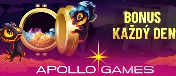 Přijďte si každý den pro bonus do Apollo Games casina