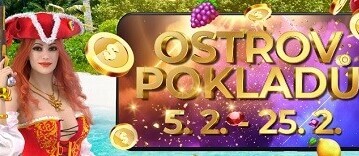 Ostrov pokladů v casinu SYNOT TIP