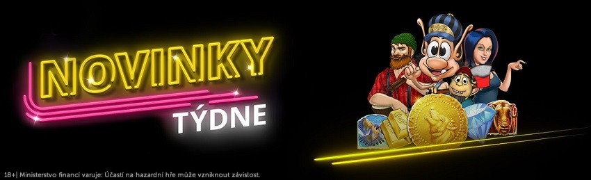 Bavte se u Fortuny s bonusem na vybraných novinkách týdne