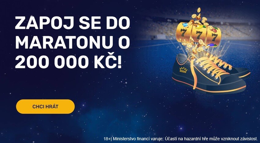 Nepropásněte Maraton o 200 000 Kč ve Forbes casinu.