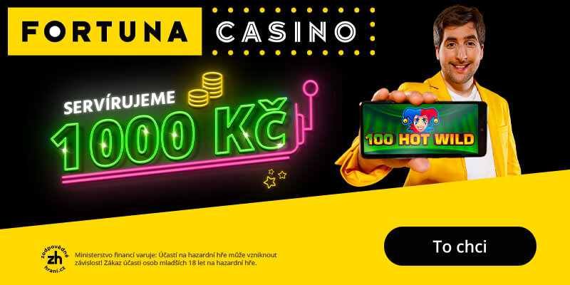 Fortuna bonus 1 000 Kč s promo kódem