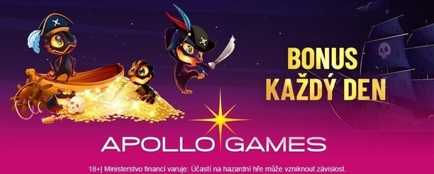 Každodenní bonusy v Apollo Games casinu pro měsíc květen