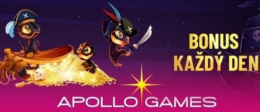 Každodenní bonusy v Apollo Games casinu pro měsíc květen