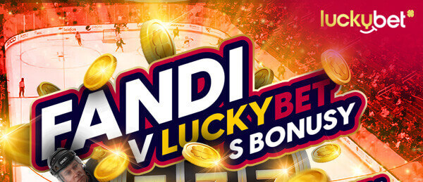 Fanděte MS v hokeji v LuckyBet casinu a získejte až 18 bonusů