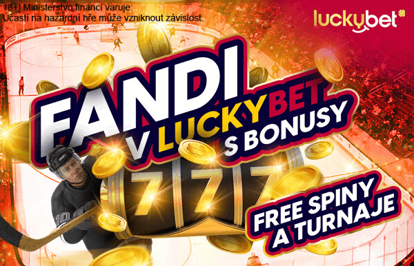 Fanděte MS v hokeji v LuckyBet casinu a získejte každý den bonus