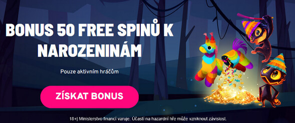 Narozeninový bonus v casinu Apollo Games